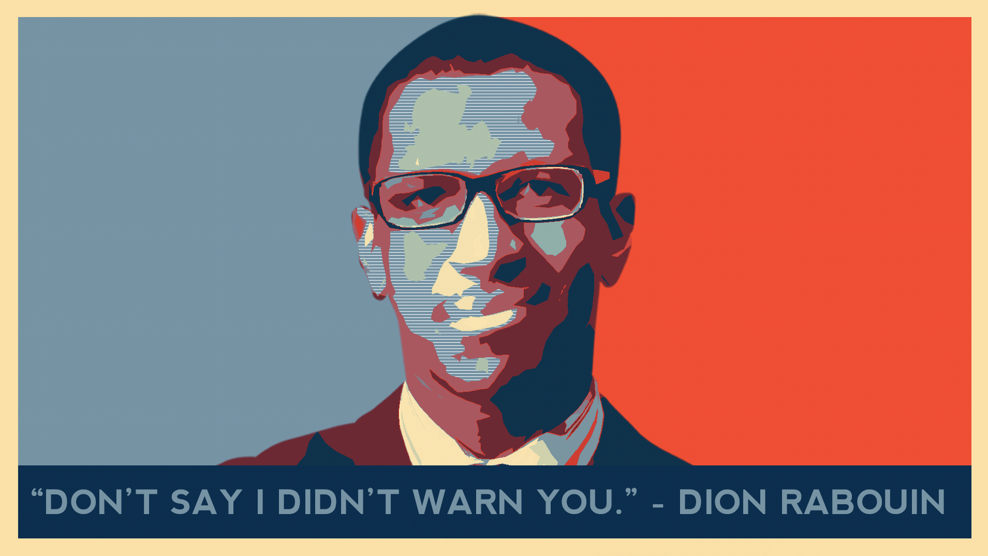 Photo illustration of Dion Rabouin.