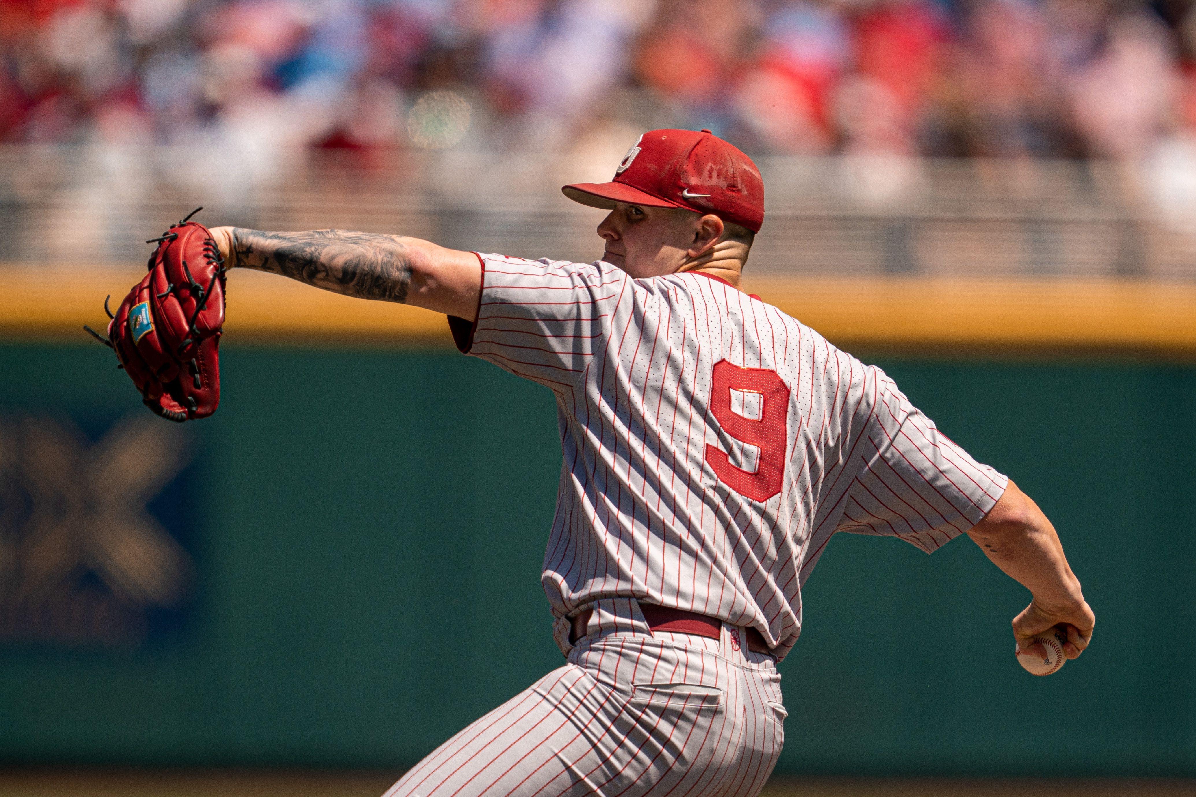 Photo of a baseball pitcher