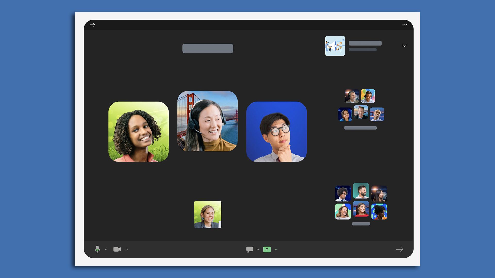 Among Zoom's new features is one designed to offer the virtual equivalent of the office water cooler.