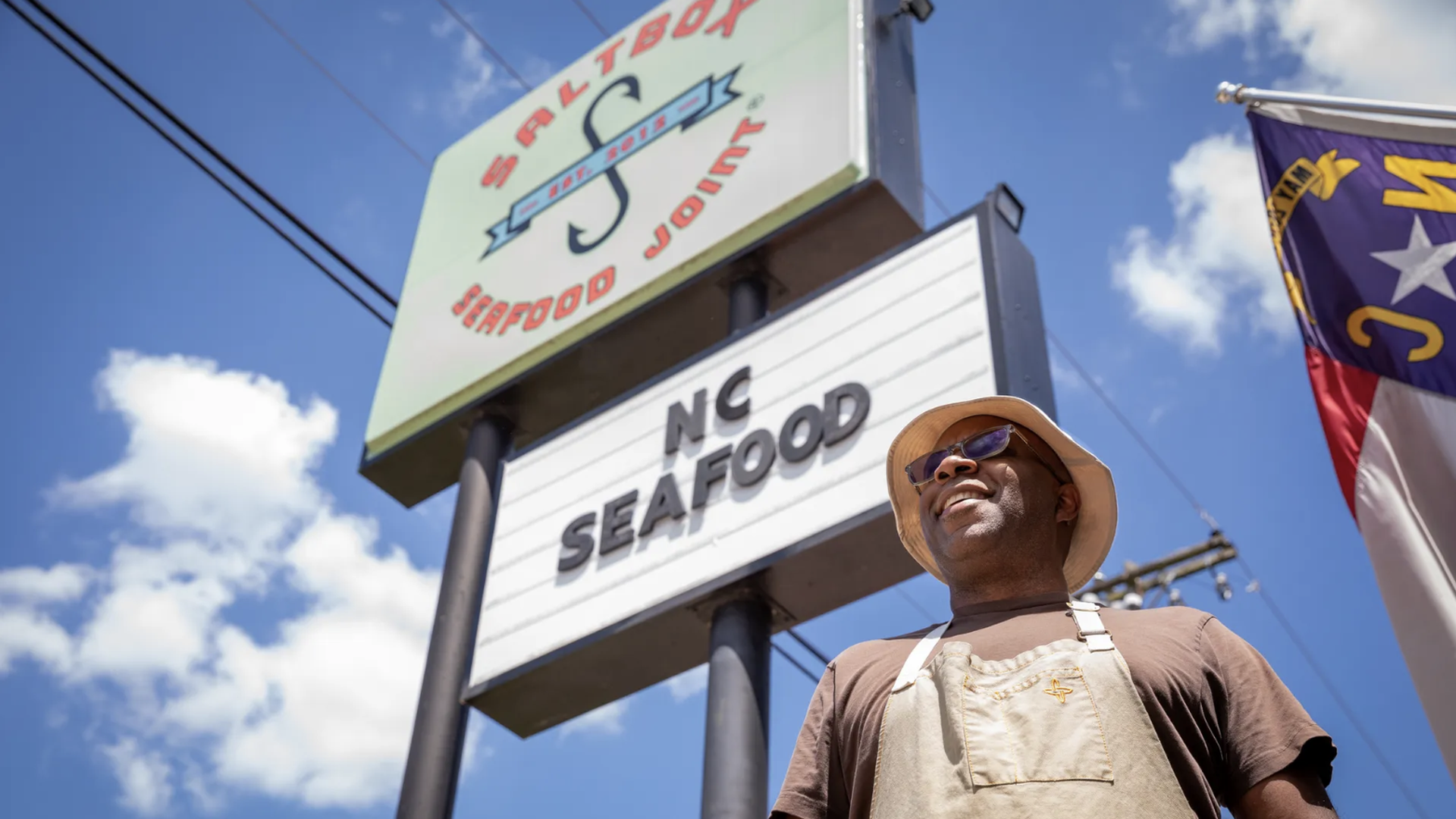 Durham chef Ricky Moore, of Saltbox. Photo: Courtesy of Forrest Mason.