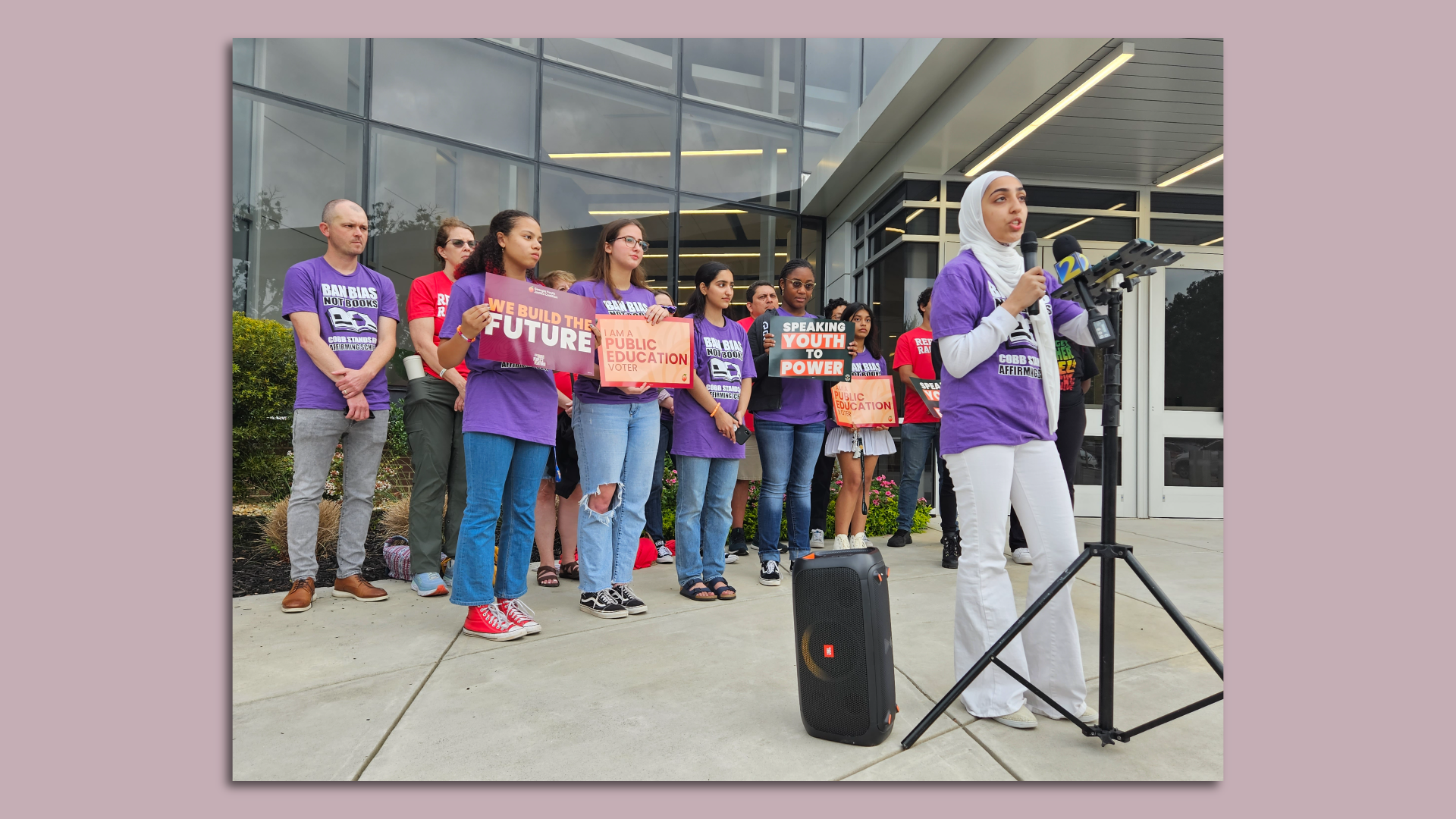 CCSD students speak against book bans