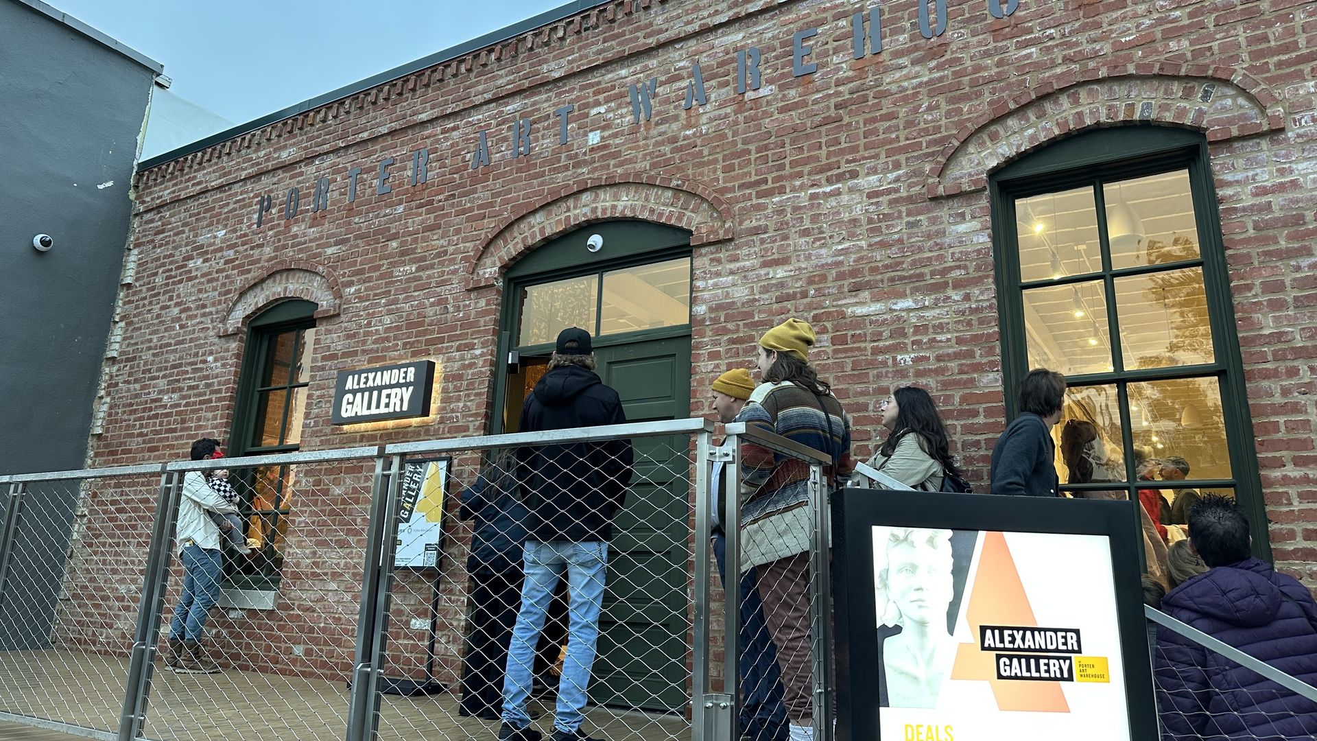 photo of exterior of art gallery