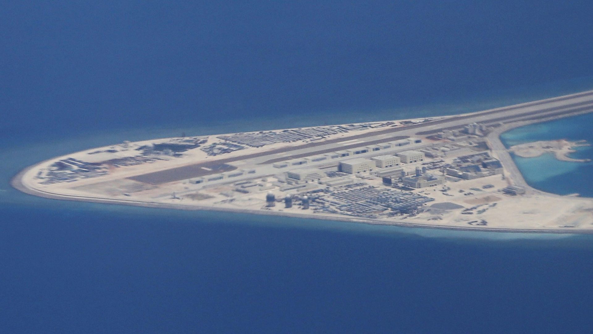 China's man-made Subi Reef