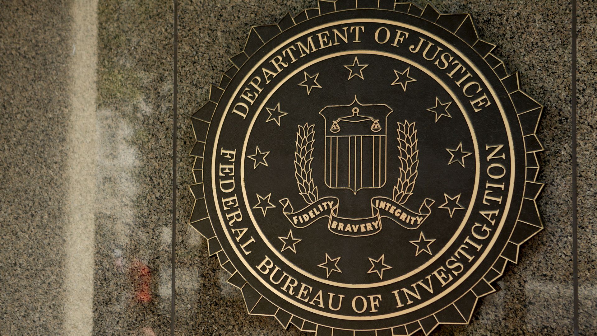 Picture of an FBI logo
