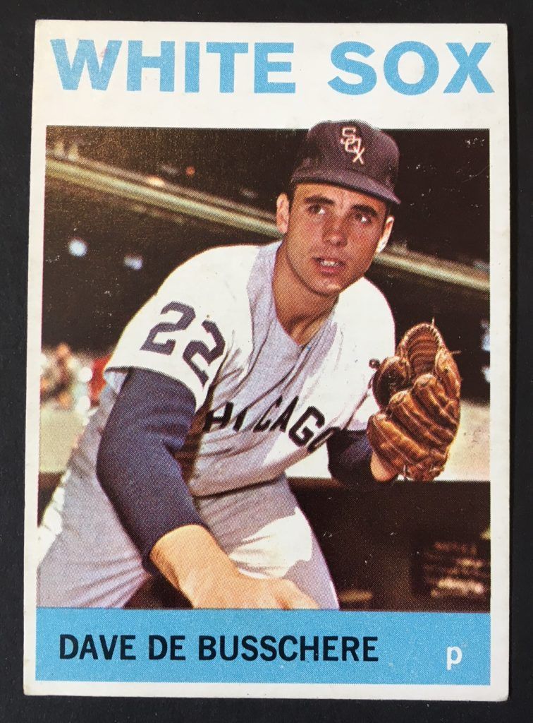 DeBusschere baseball card