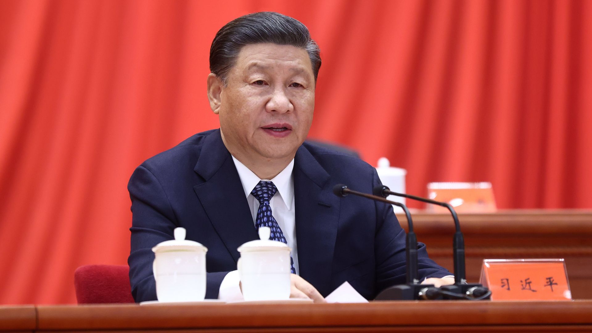 Chinese President Xi Jinping in Beijing in May 2021.