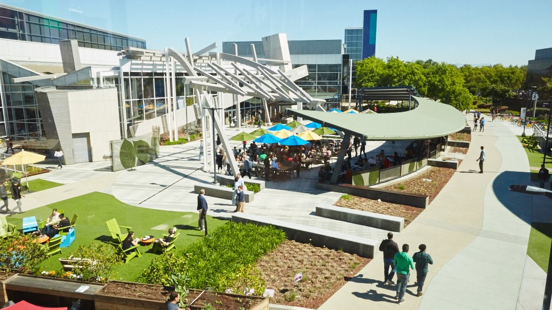Google's Mountain View, Calif. headquarters. 