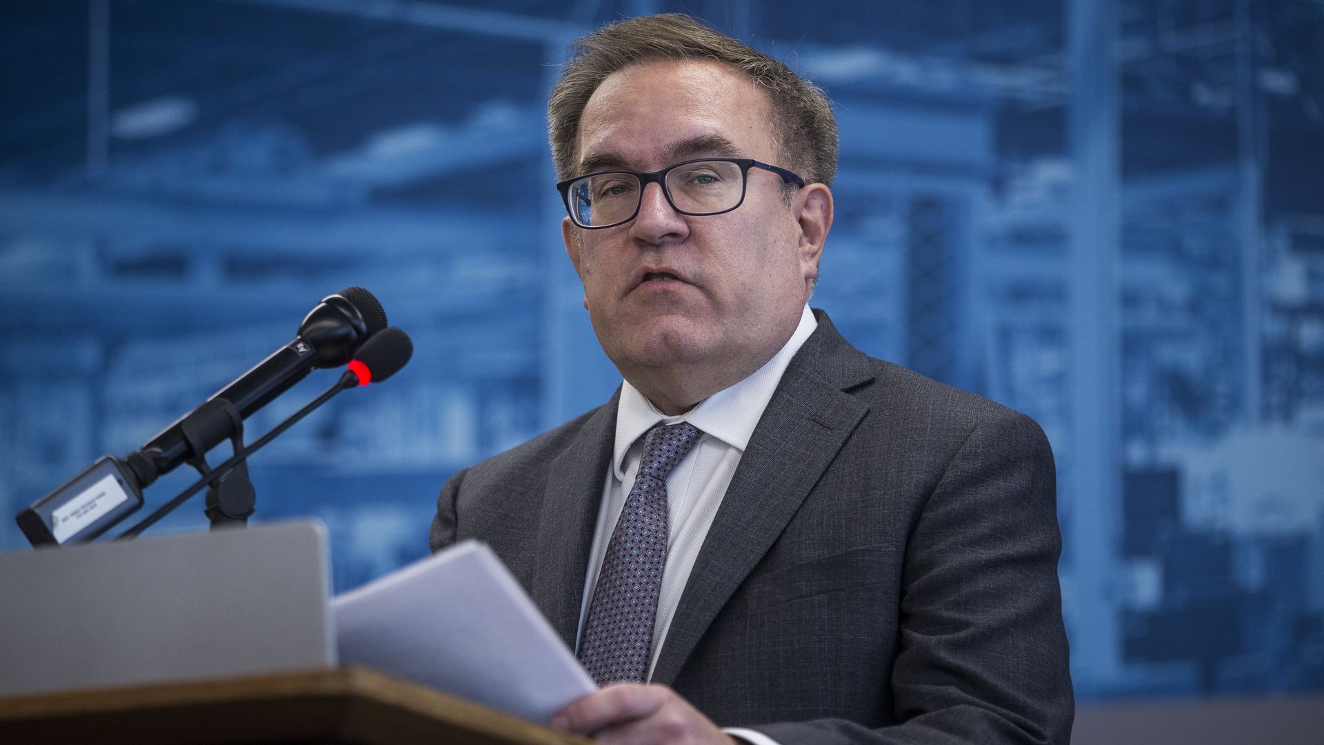 EPA Administrator Andrew Wheeler.