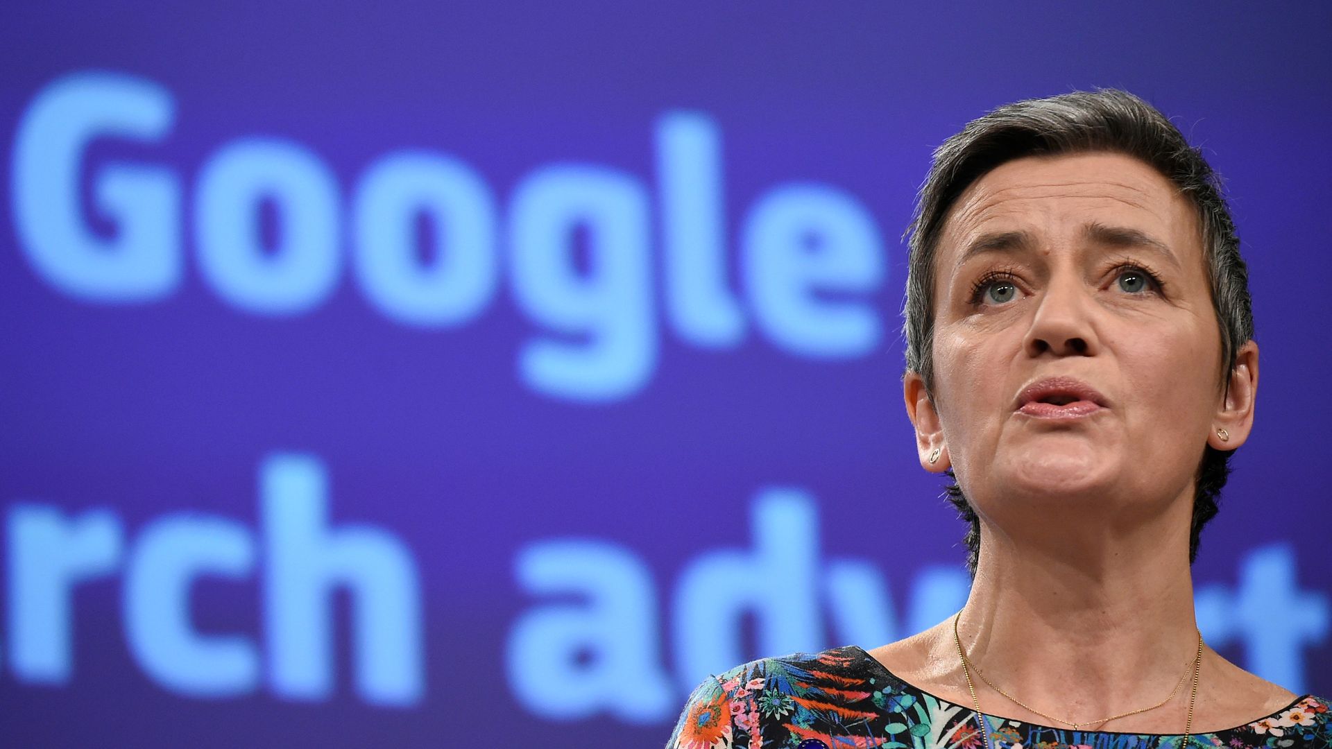 EU Commissioner of Competition Margrethe Vestager