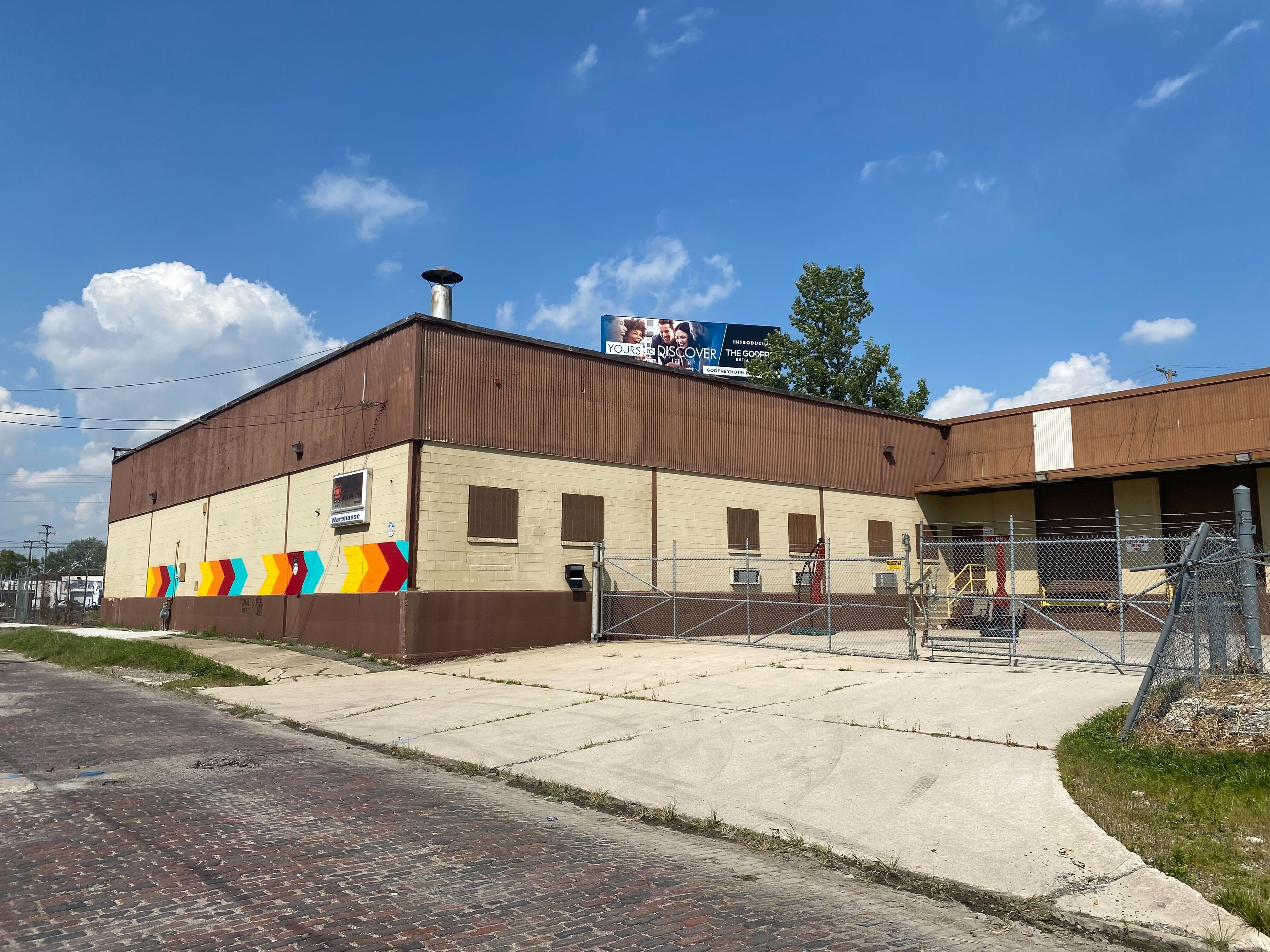 The 15,000-square-foot building that could be used for cannabis at 2530 22nd St. in southwest Detroit. 