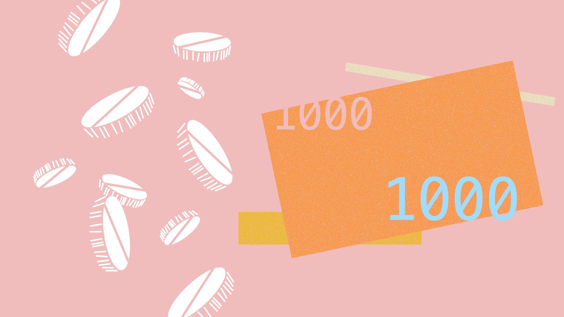 Illustration of pills and abstract dollar