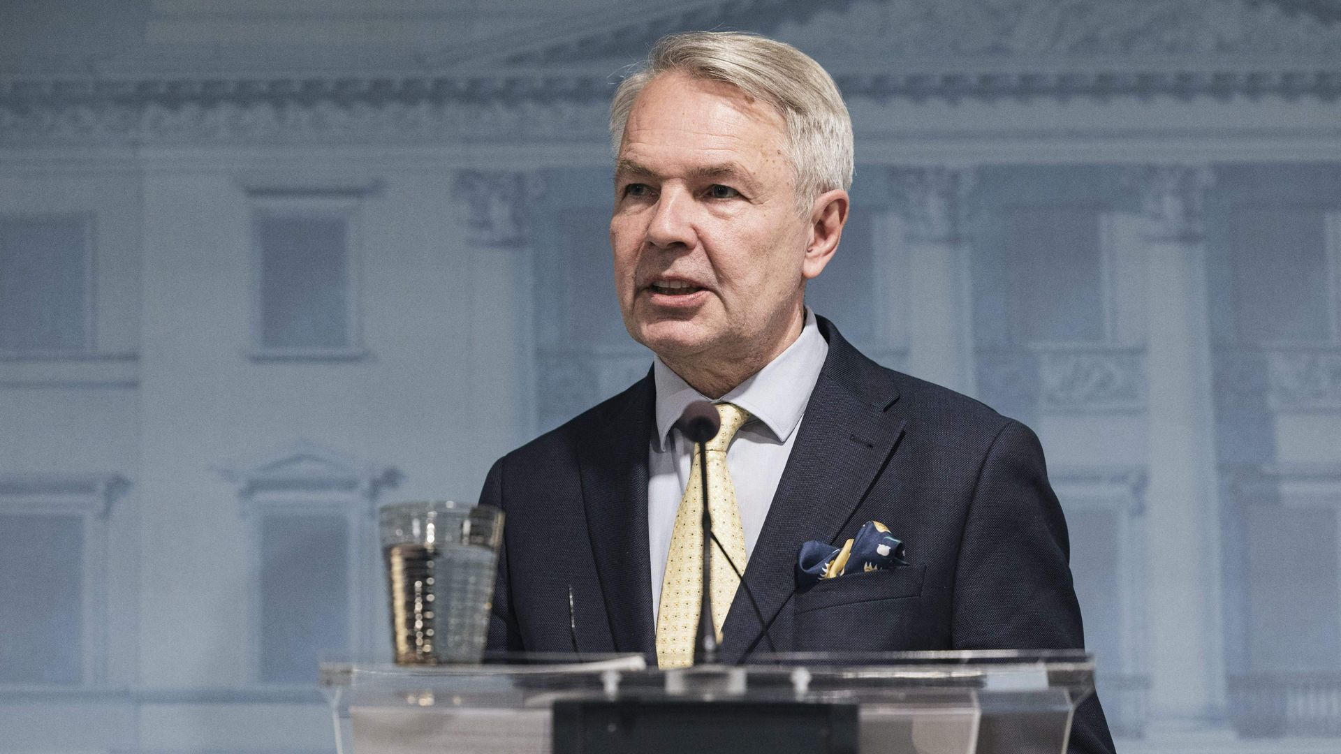 Foreign Minister of Finland Pekka Haavisto