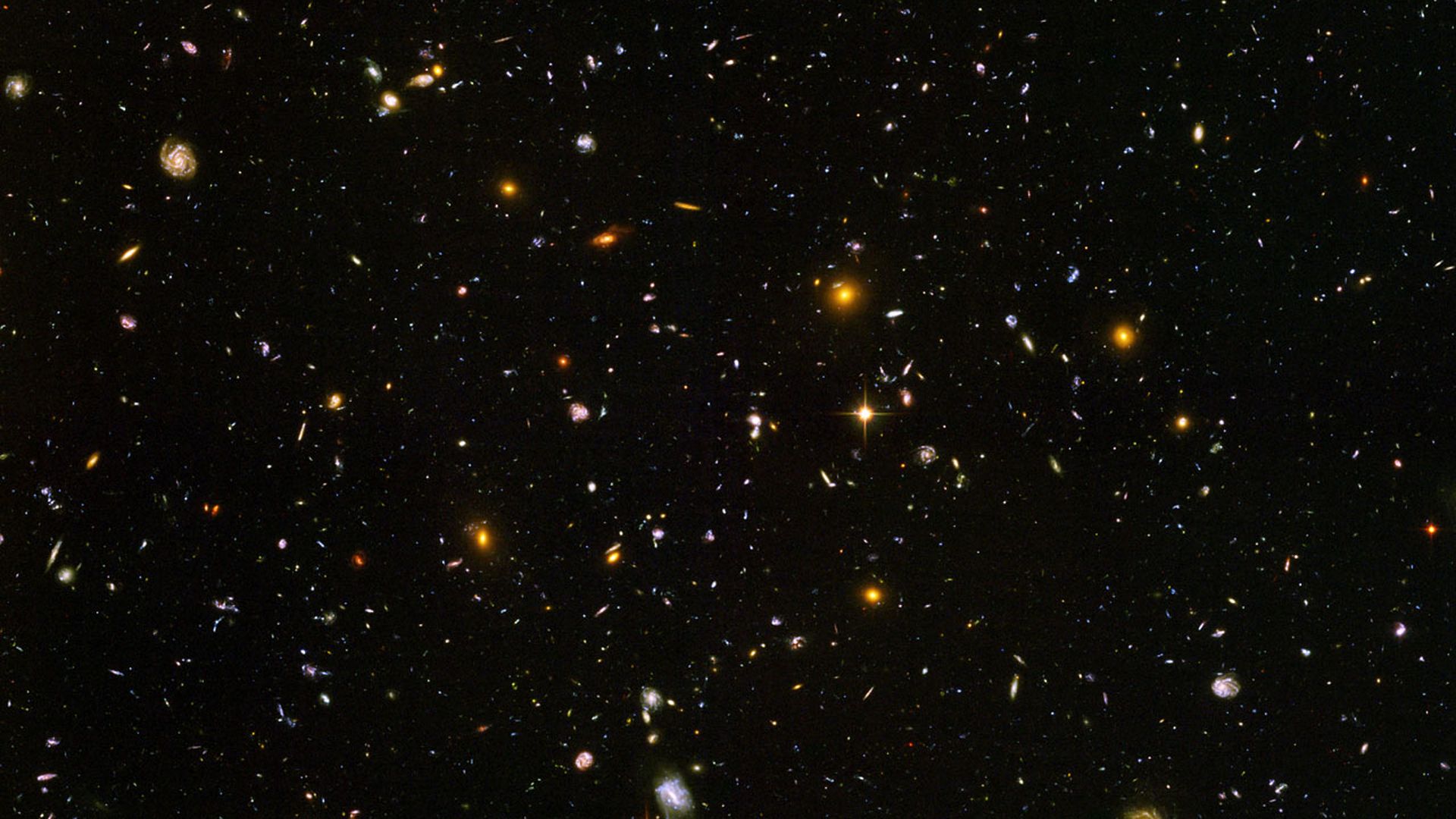 Nearly 10,000 galaxies seen by the Hubble Space Telescope