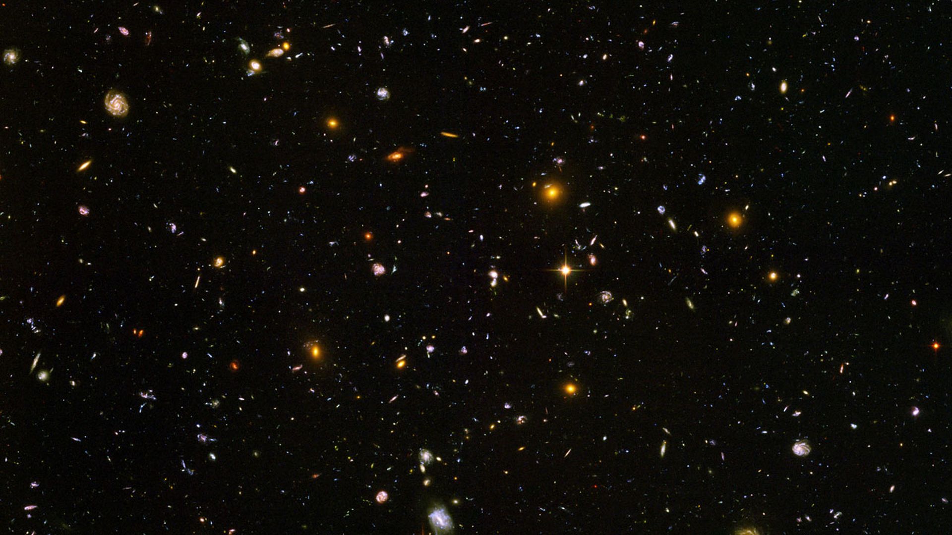Nearly 10,000 galaxies seen by the Hubble Space Telescope