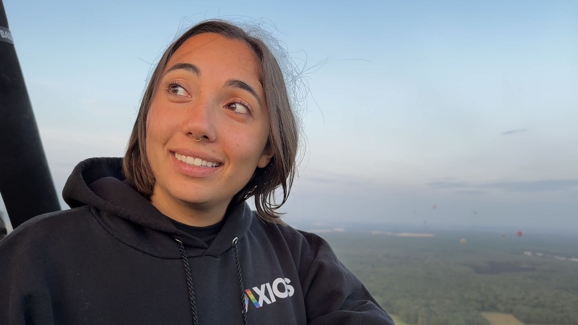 Selene repping Axios in France.