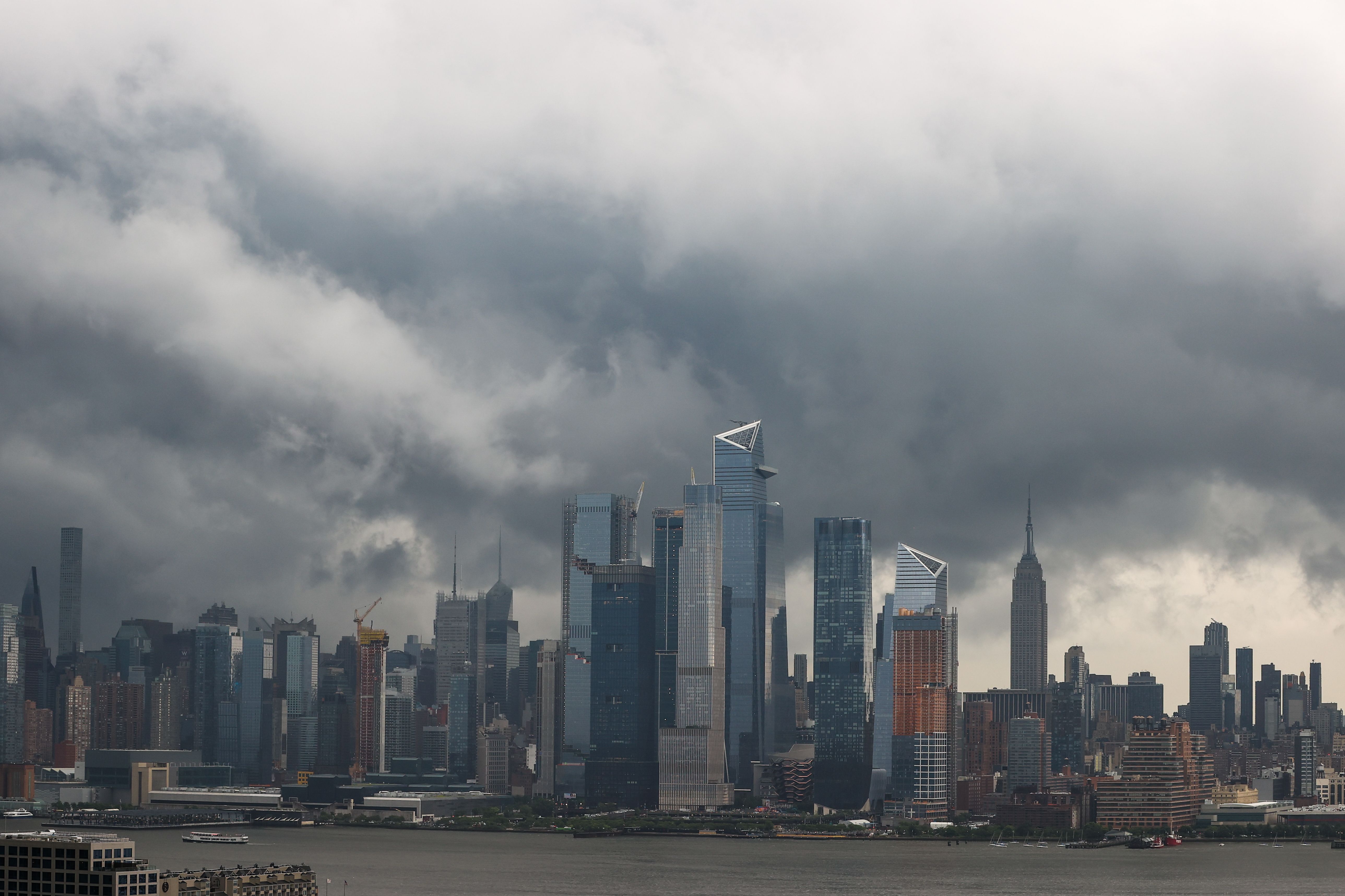 Rainclouds over Manhattan 