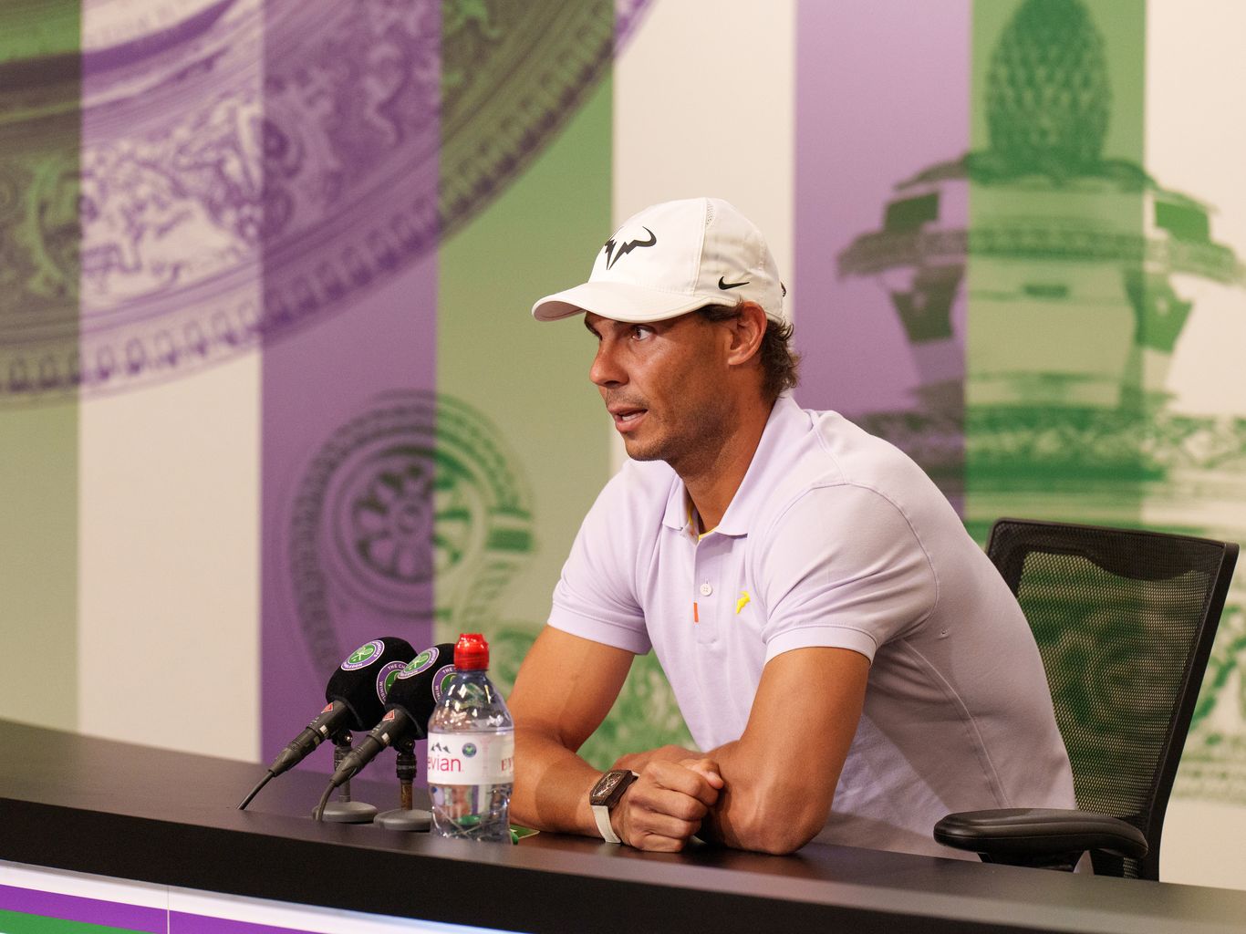 Nadal purple on sale hat