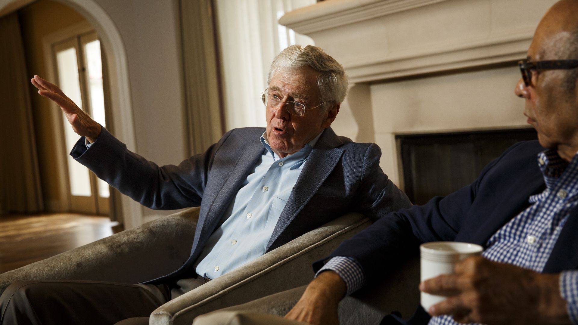 Billionaire conservative Charles Koch. 