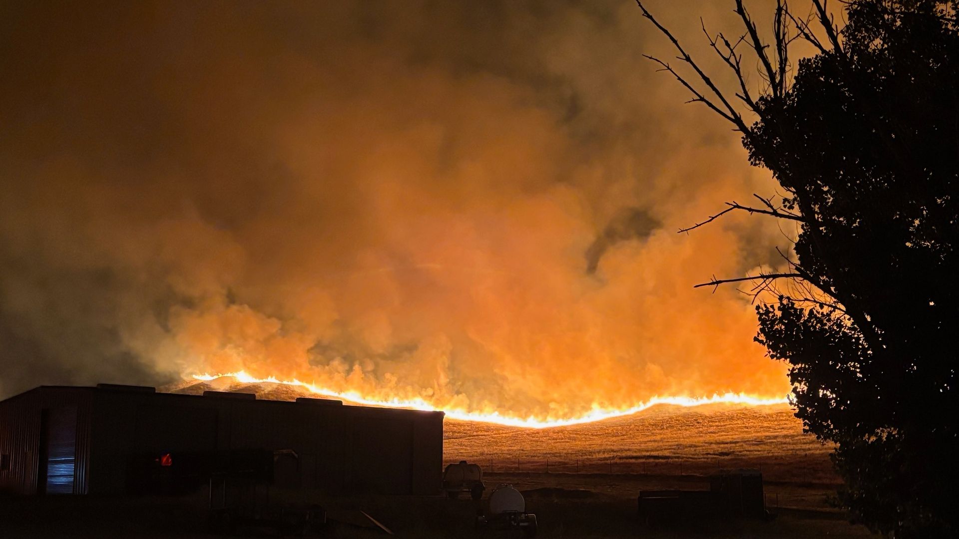 The Madre Fire that ignited in San Luis Obispo County  has rapidly spread to 35,530 acres across multiple counties.