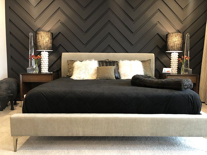 NoDa townhouse home tour bedroom 1