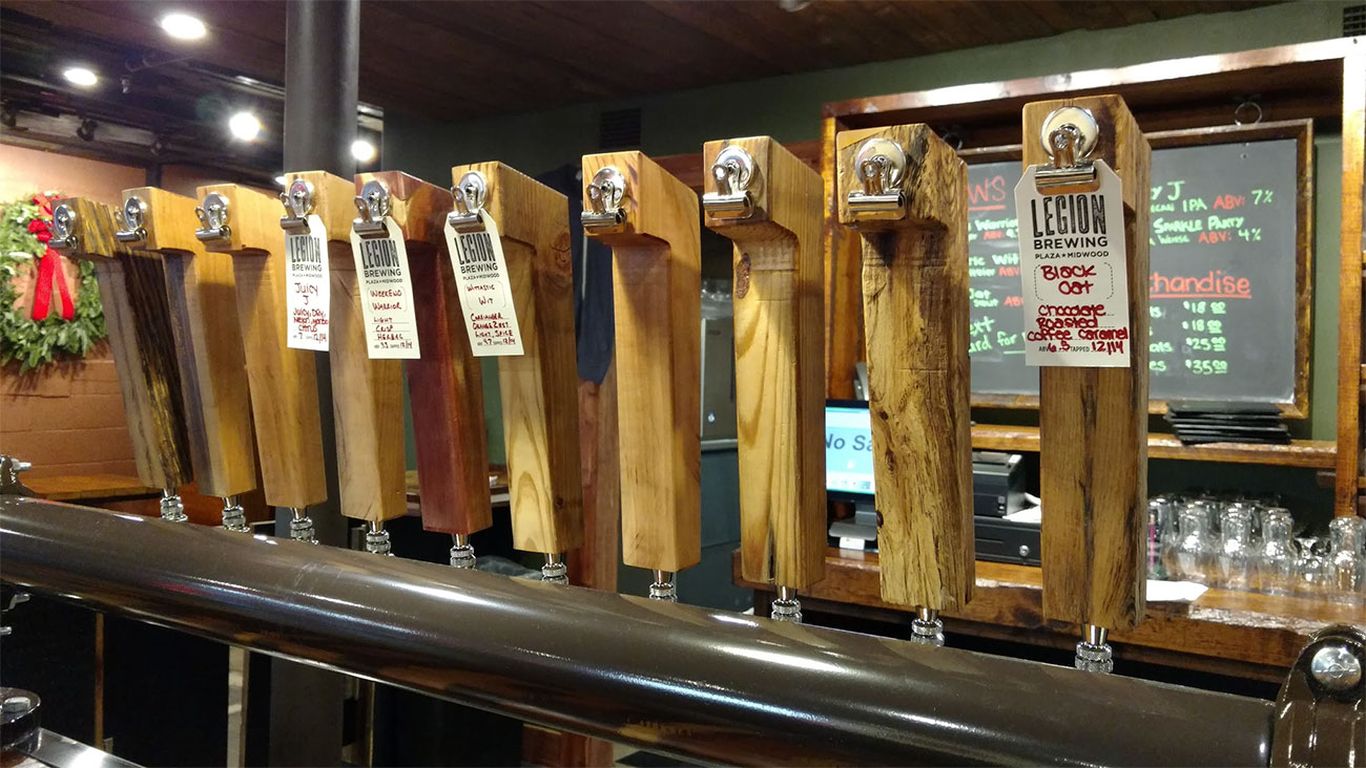 Legion Brewing now pouring in Plaza Midwood Axios Charlotte