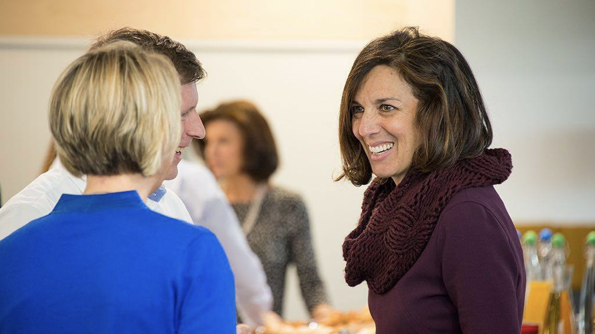 Incoming Google HR chief Fiona Cicconi (right)