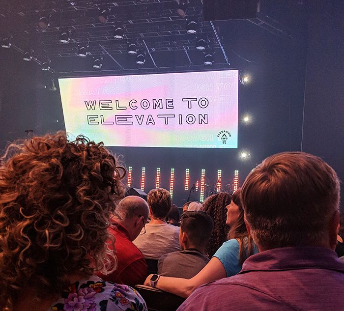 elevation church charlotte first time