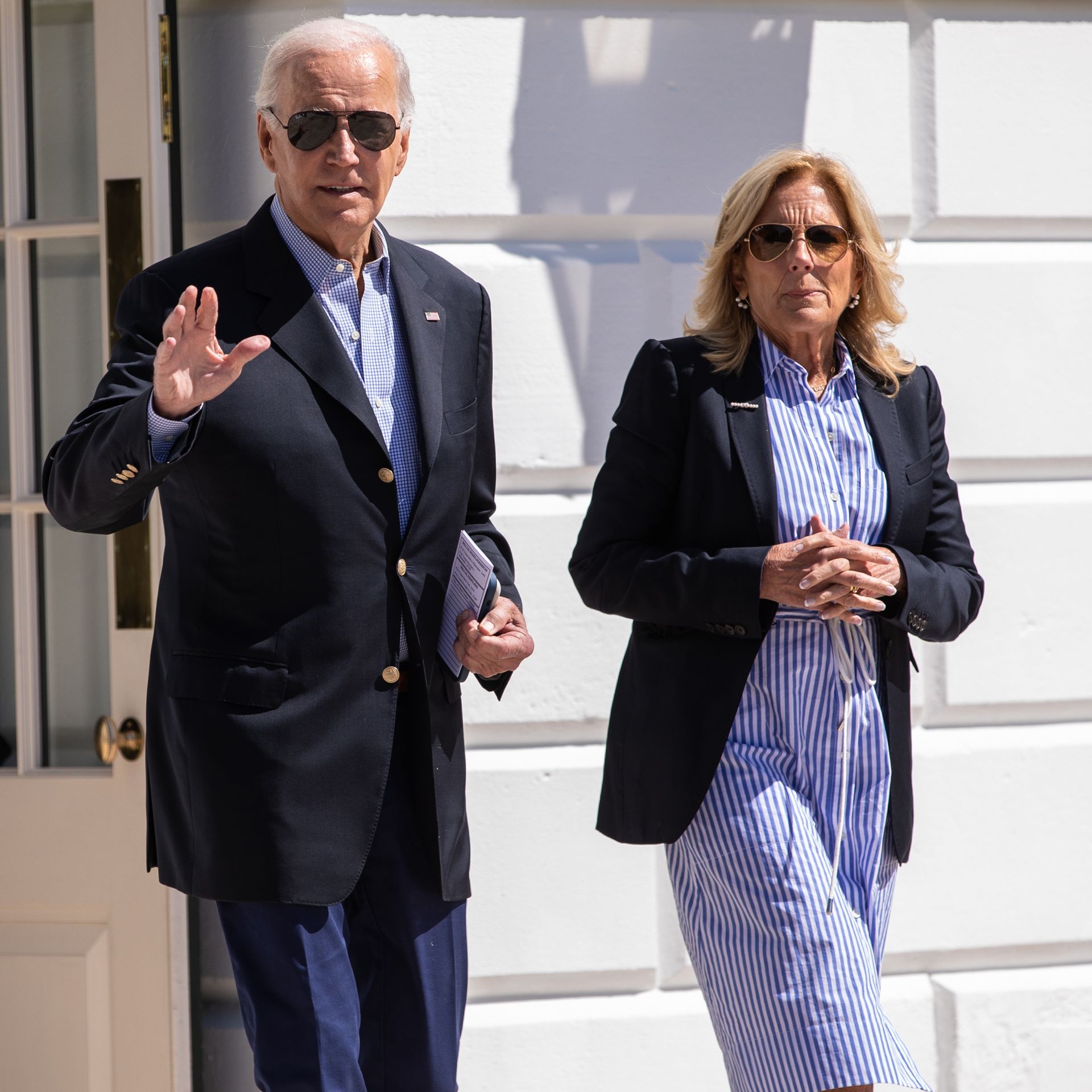 First lady Jill Biden tests positive for COVID-19, but President