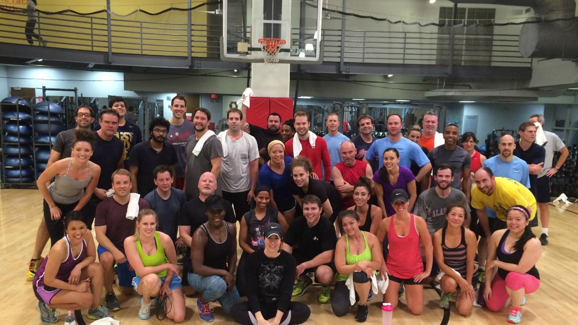 YMCA athletic conditioning