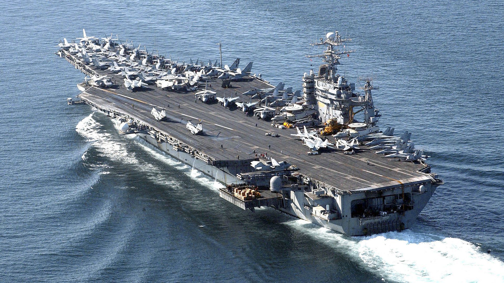 The USS Theodore Roosevelt