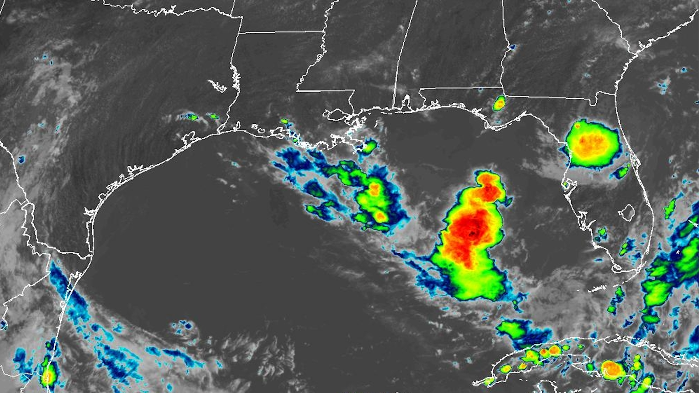 New Orleans could get 10 inches of rain from tropical system