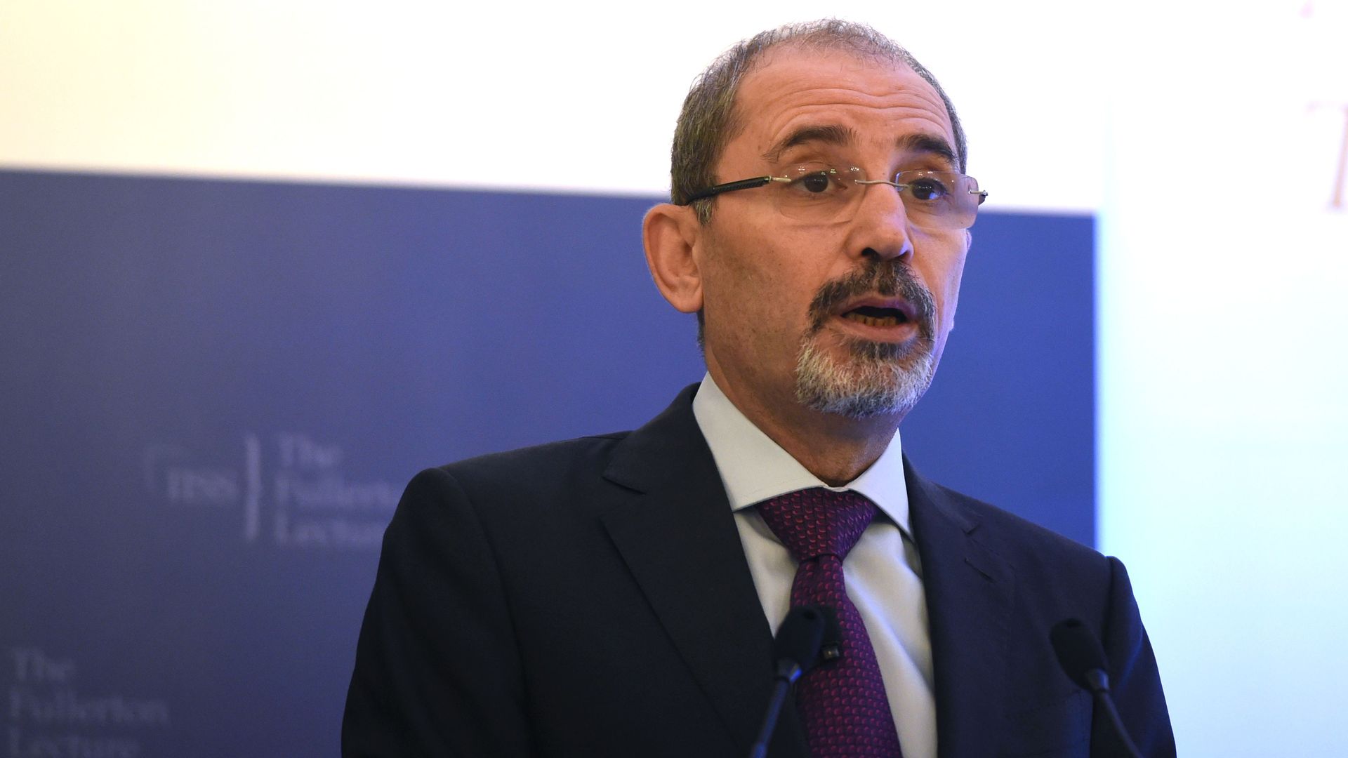 Jordan Foreign Minister Ayman Safadi