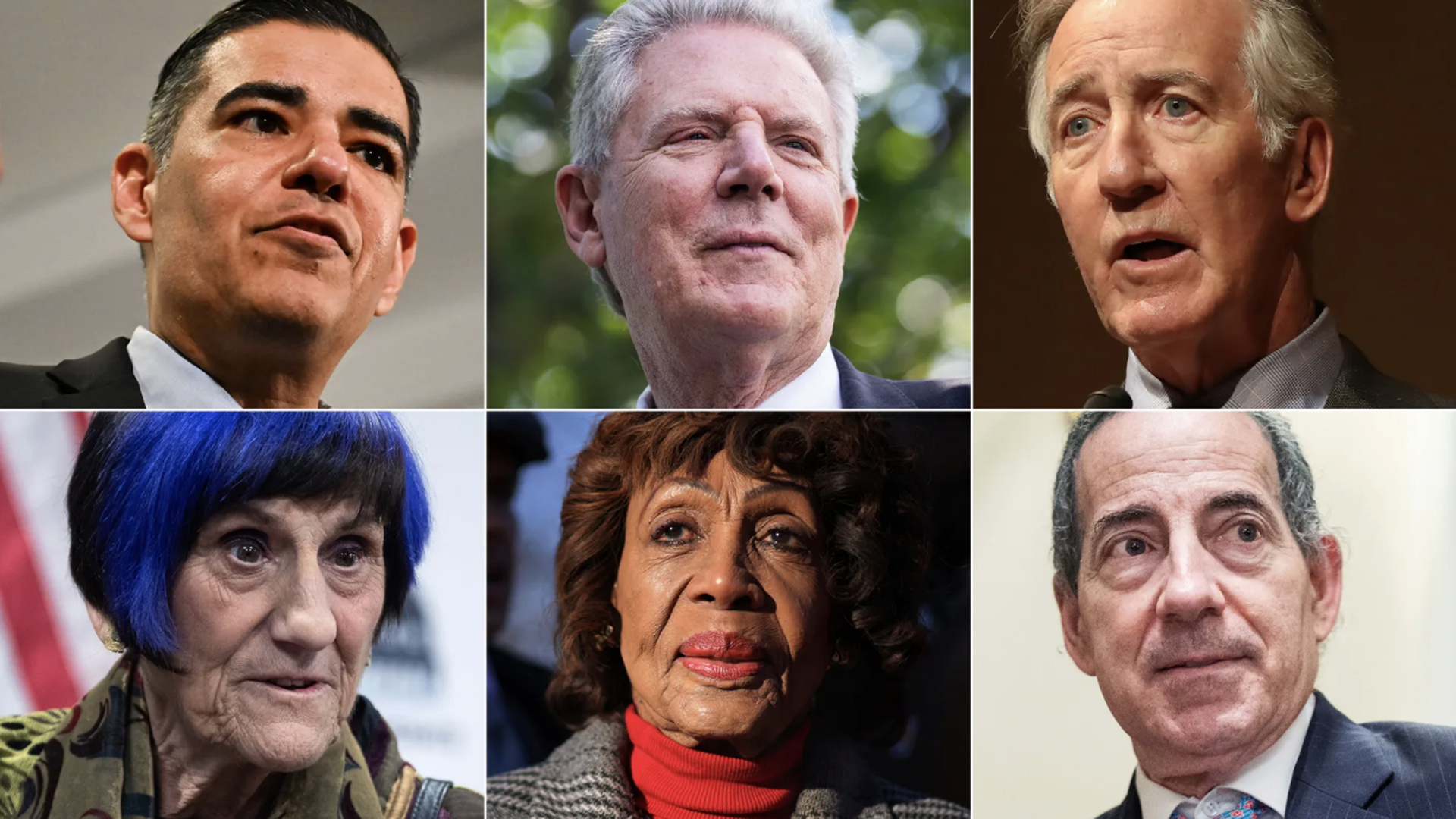 Collage of Dem lawmaker headshots