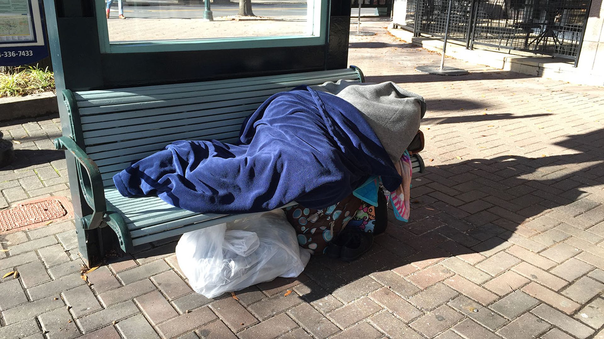 homeless-on-bench