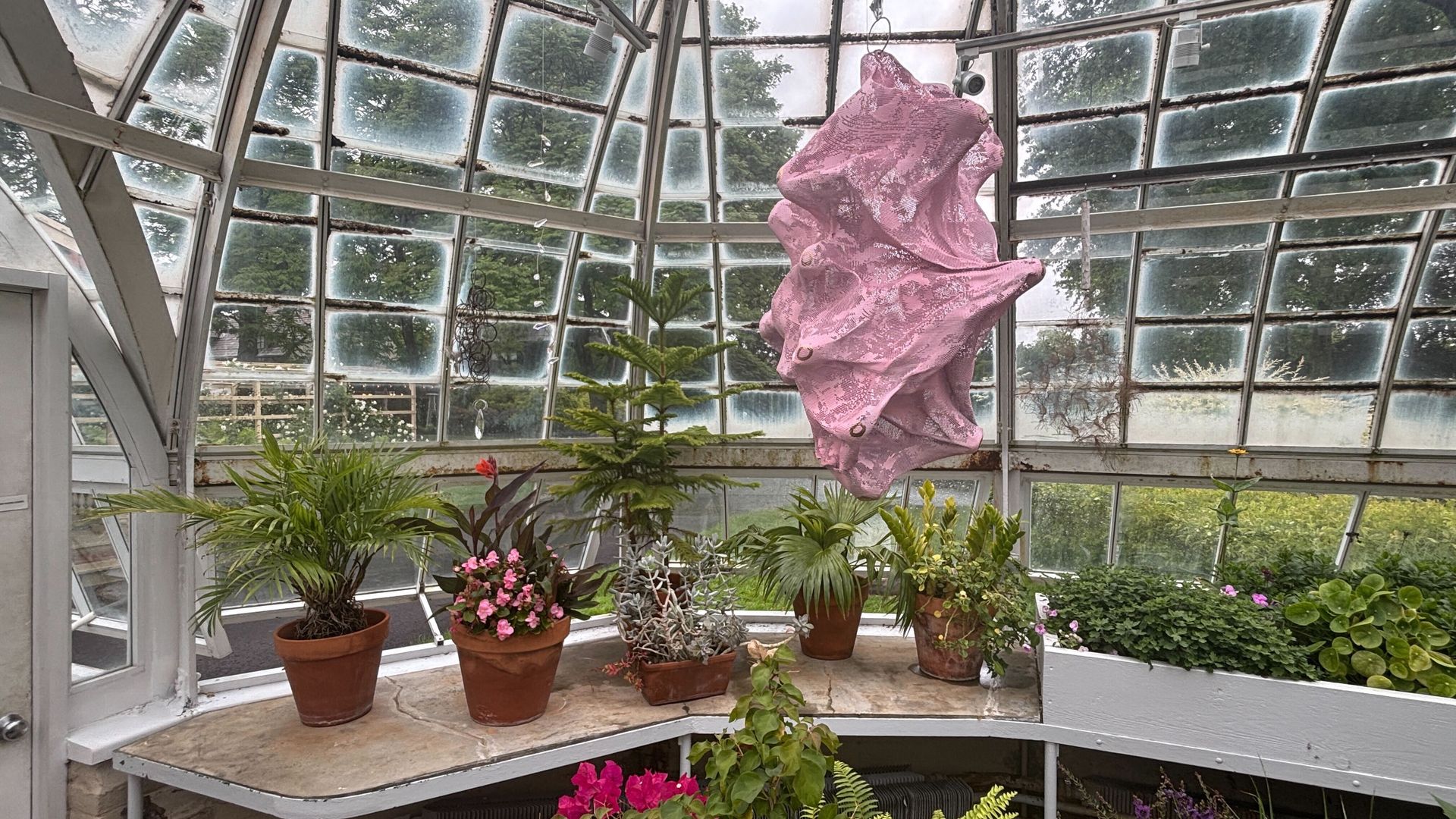 A whimsical art exhibit at The Frick.