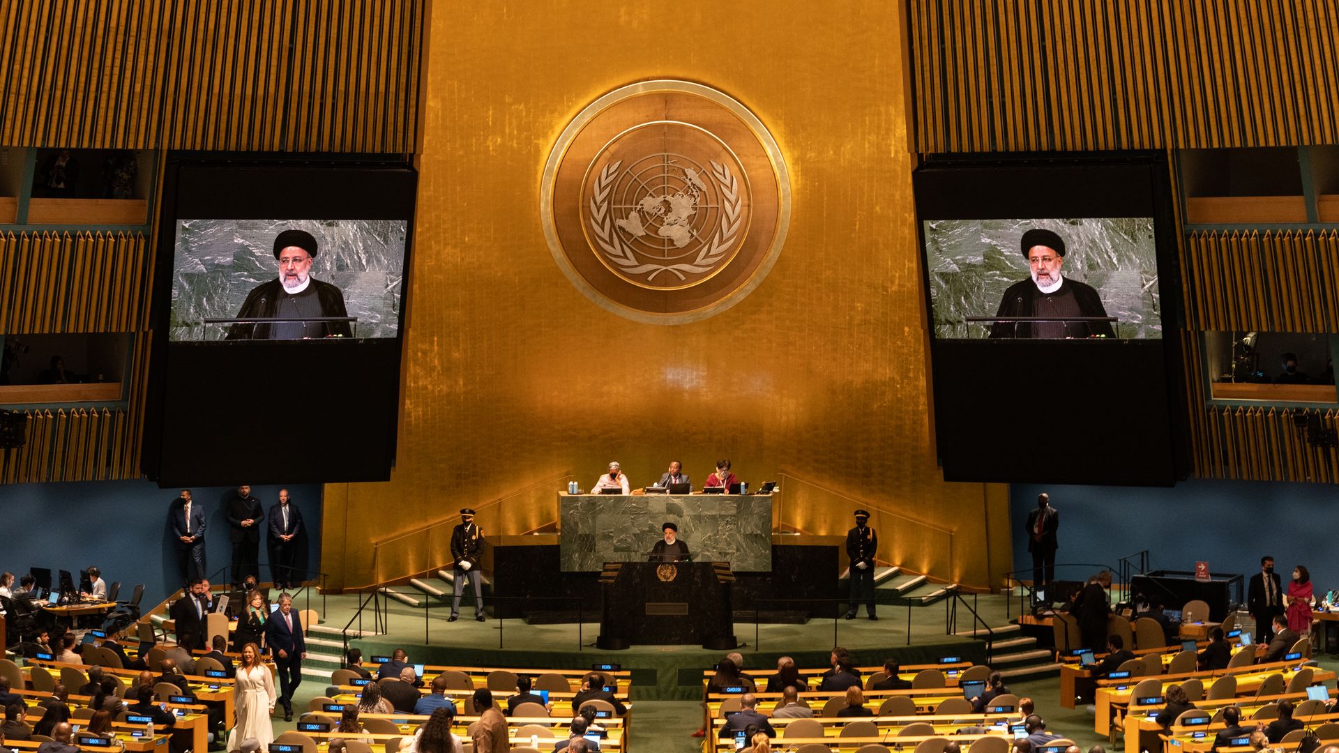 Iranian President Ebrahim Raisi. Photo: Jeenah Moon/Bloomberg via Getty Images