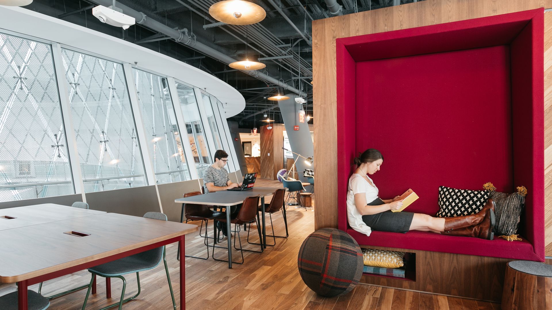 A WeWork co-working spot in New York