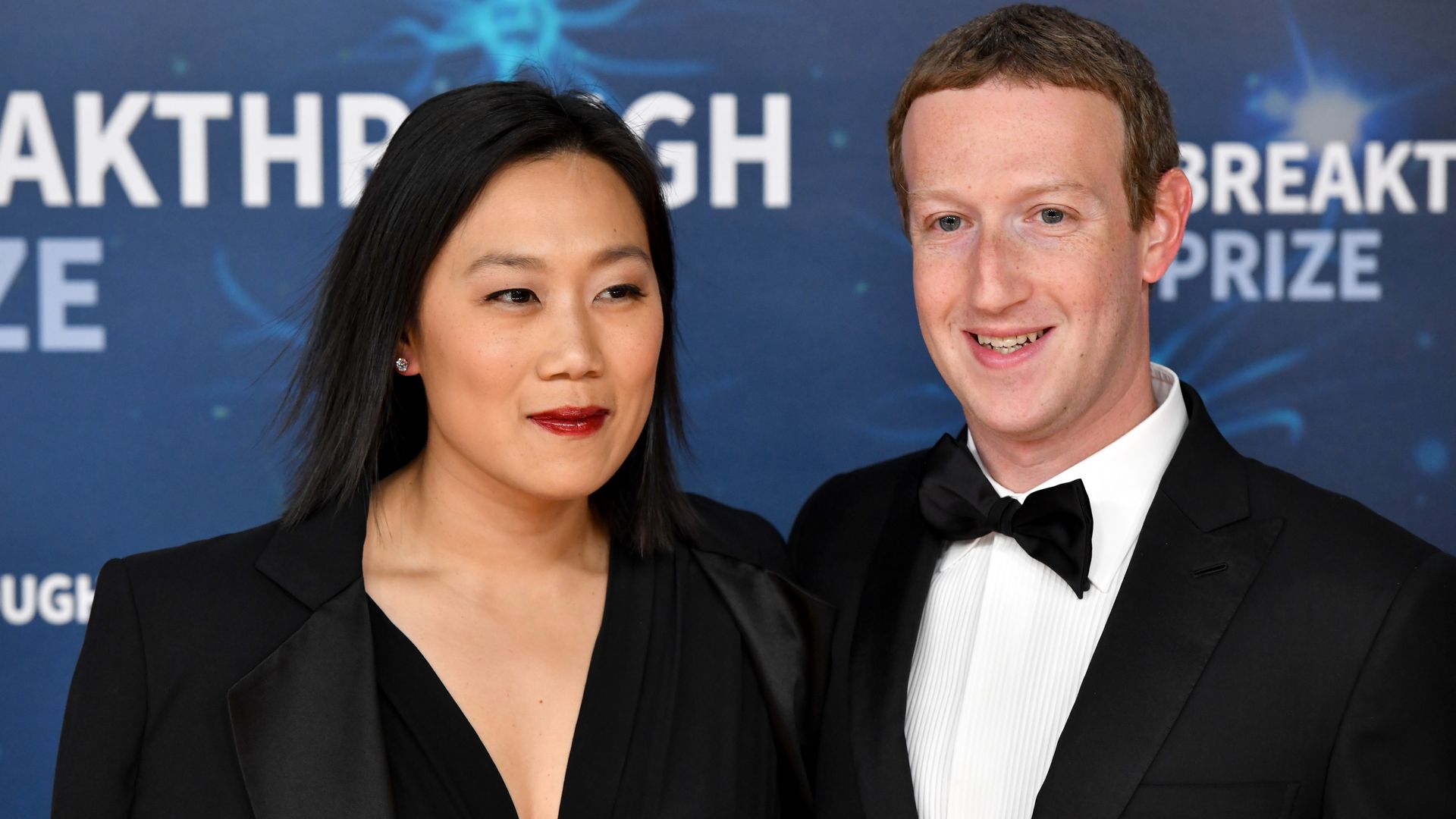 Priscilla Chan and Mark Zuckerberg