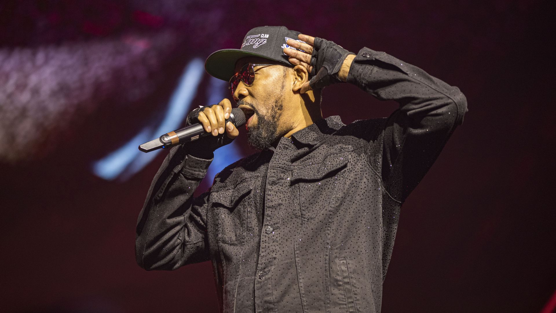 RZA of Wu-Tang Clan performs on stage at Pechanga Arena on June 21, 2025 in San Diego, California.
