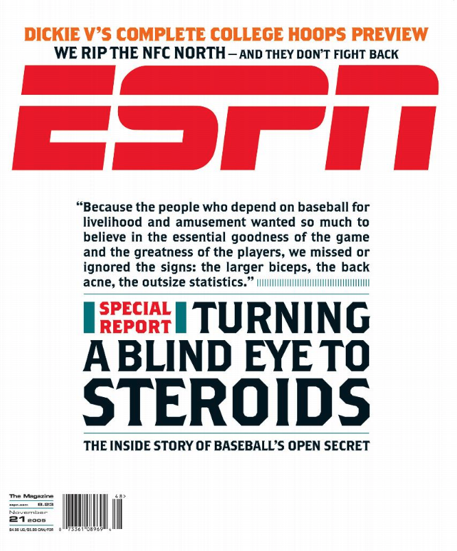 ESPN Mag cover, 2005
