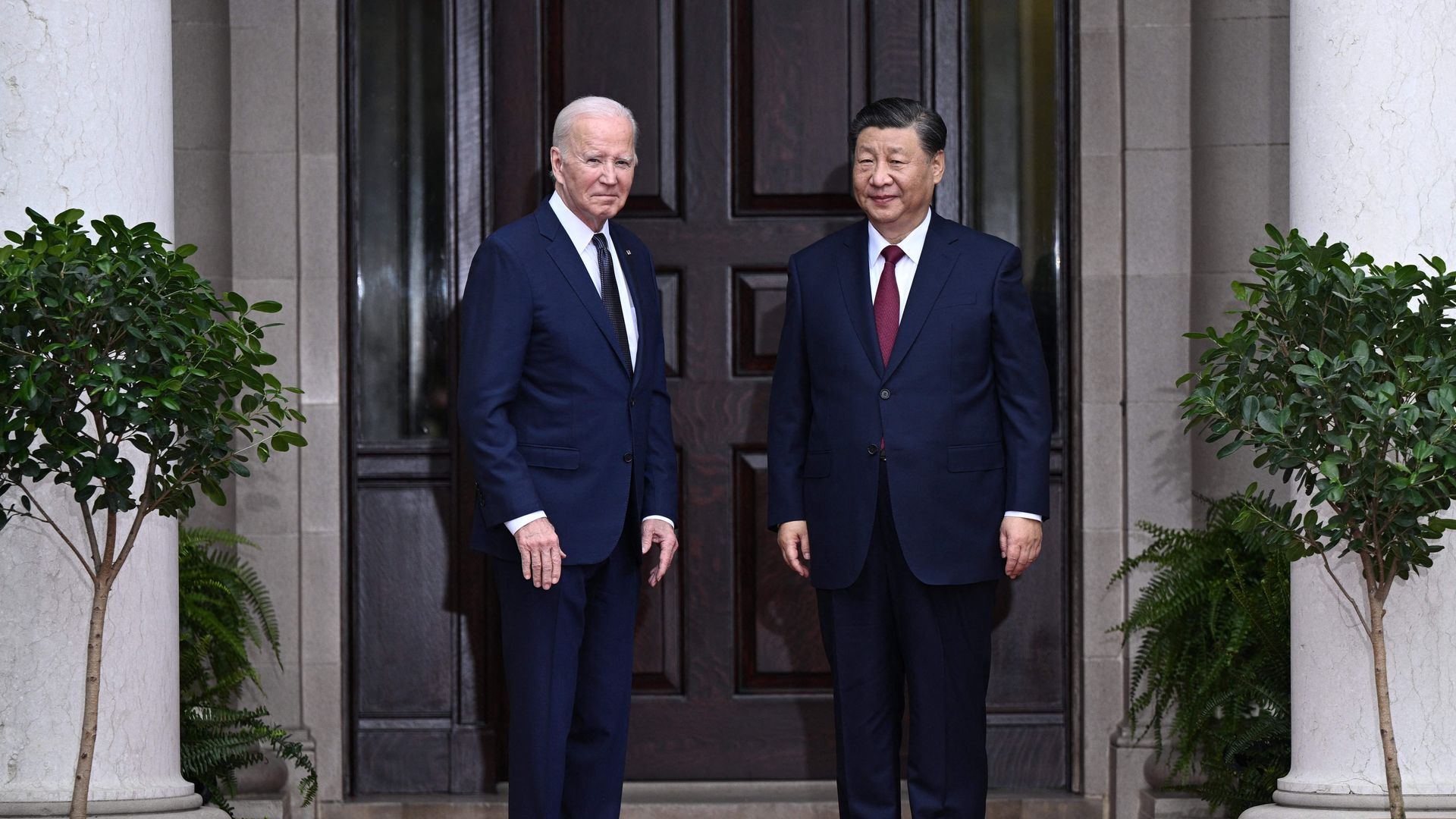 President Biden and Chinese leader Xi Jinping. 