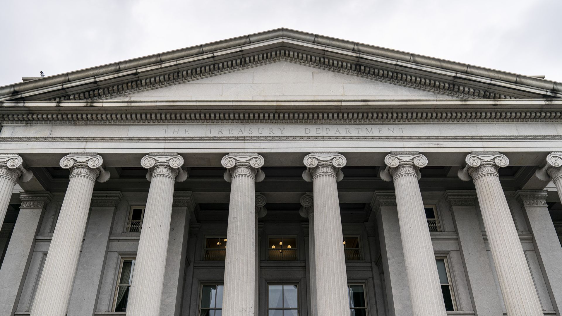 The U.S. Treasury building in Washington, D.C. on July 2.