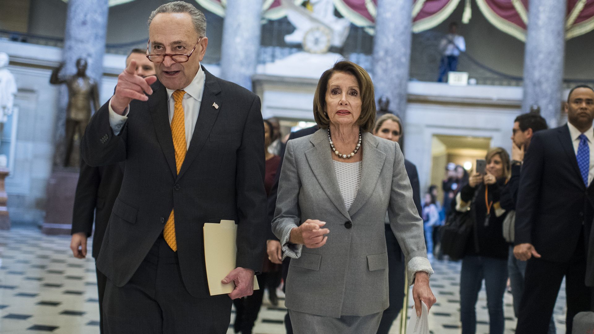 Chuck Schumer and Nancy Pelosi