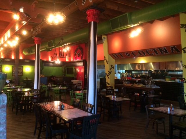 inside hot taco mexican