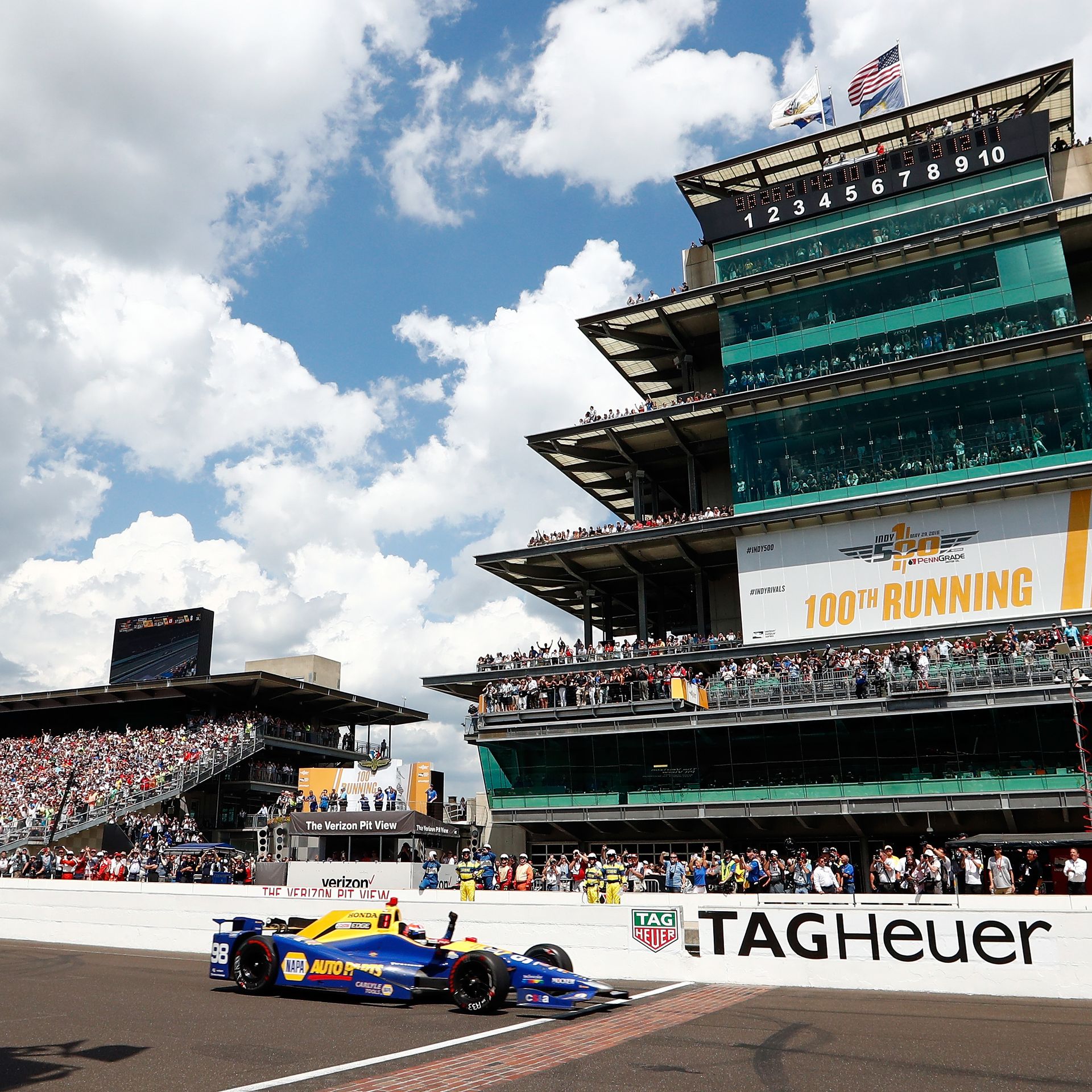 The Indy 500's historic 100th running in 2016 - Axios Indianapolis