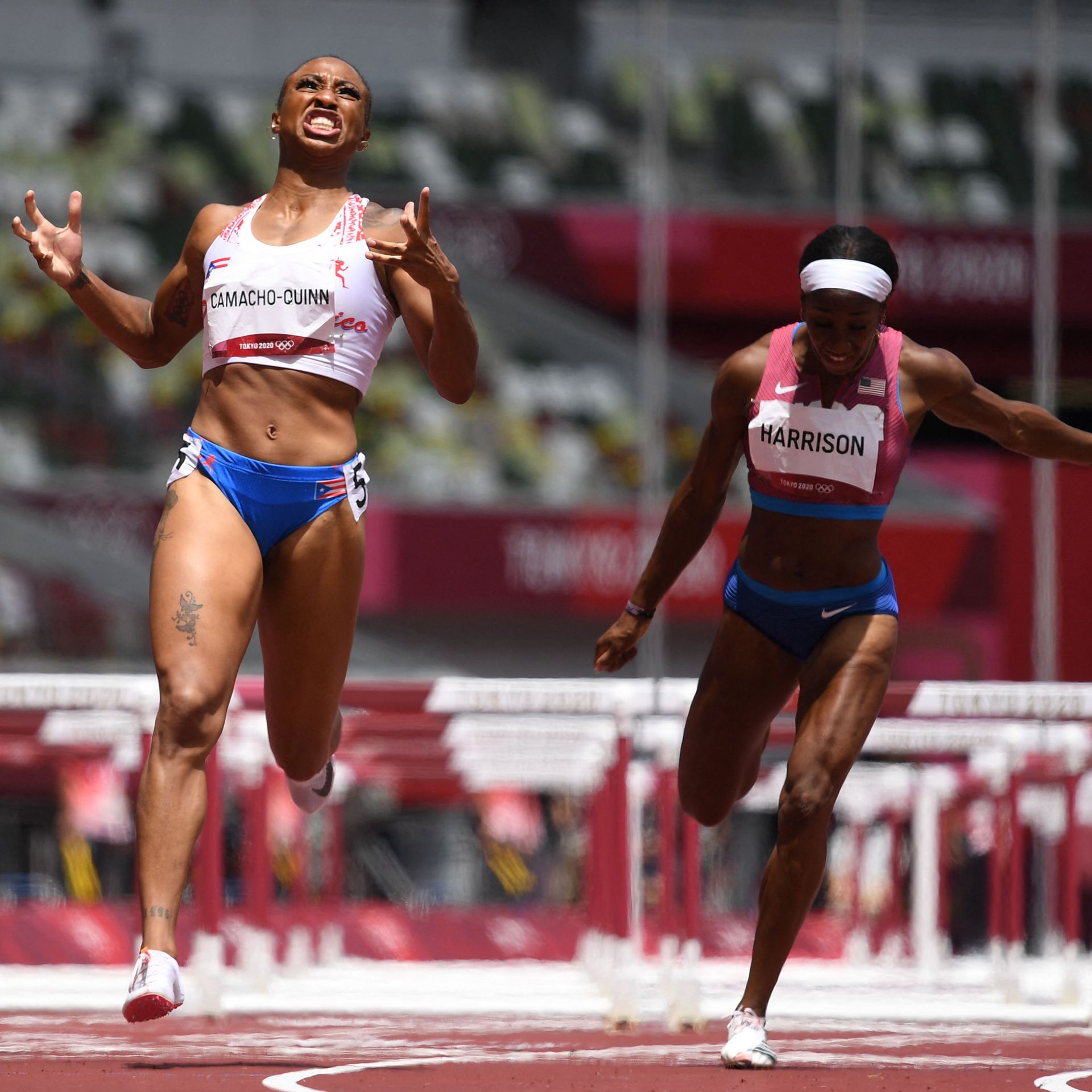 South Korea's Hyeseong Kim runs to first after hitting a game