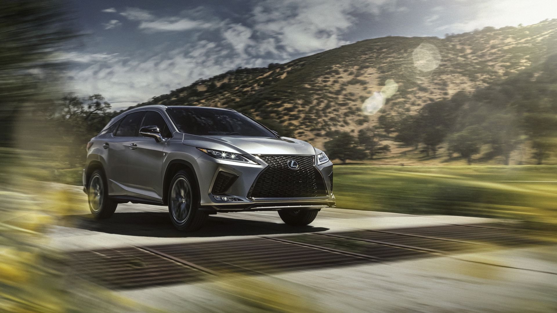 Picture of a 2021 Lexus RX 350 F Sport.