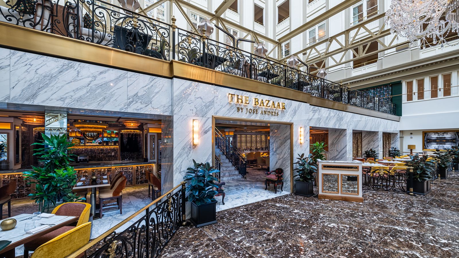José Andrés' long-awaited Bazaar opens inside former Trump hotel