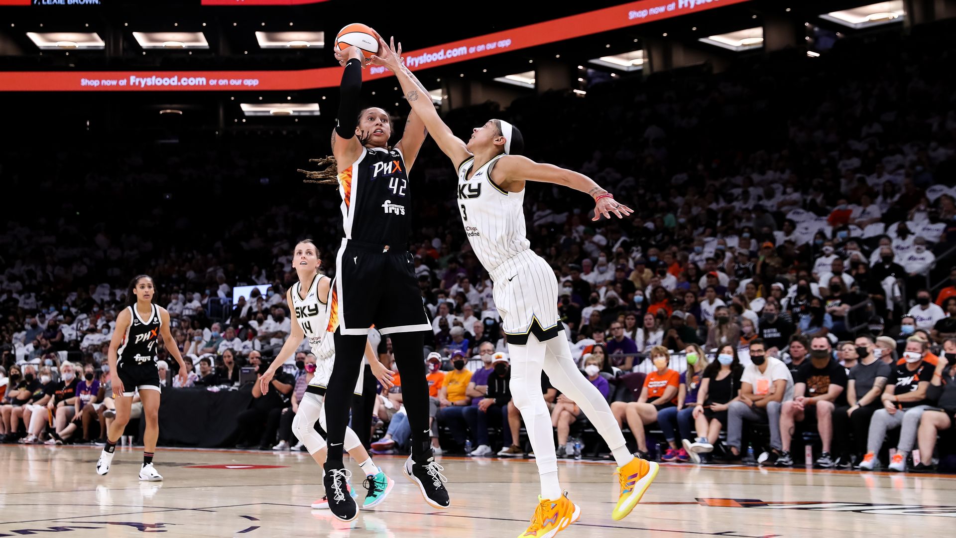 Brittney Griner and Candace Parker