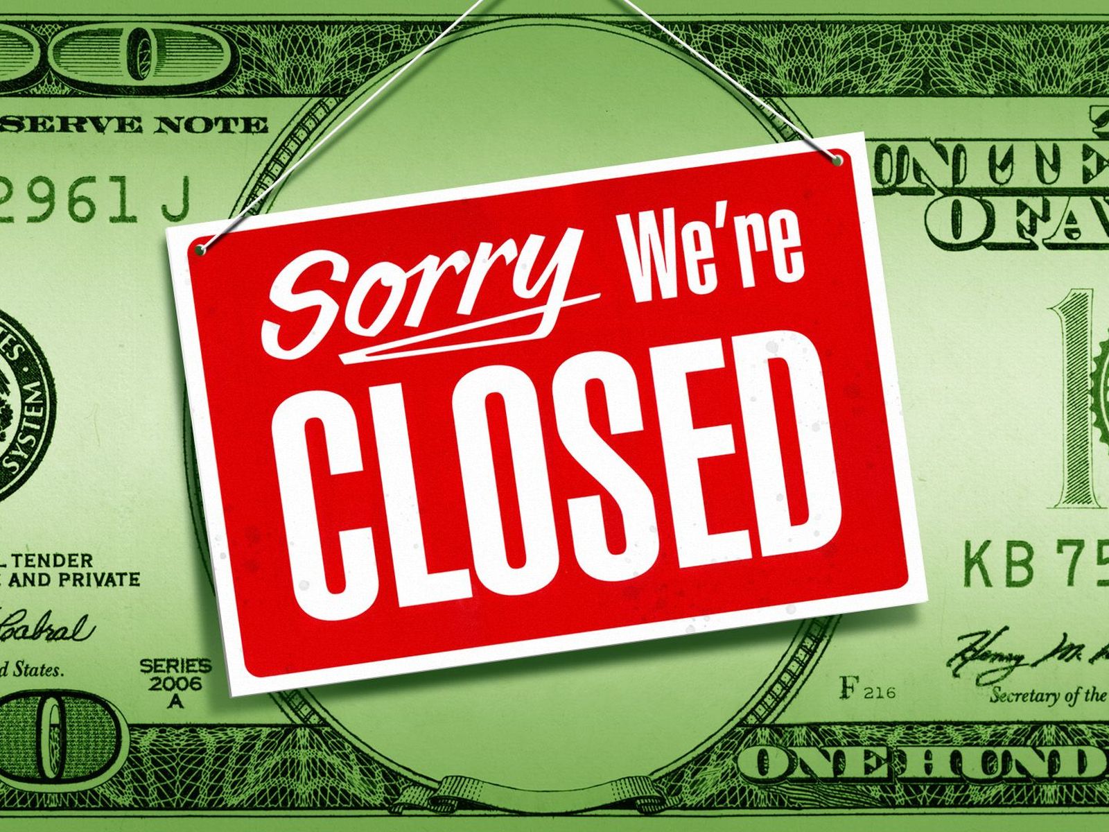 Is Your Sorry, We're Closed Sign a Lost Marketing Opportunity? - Matter